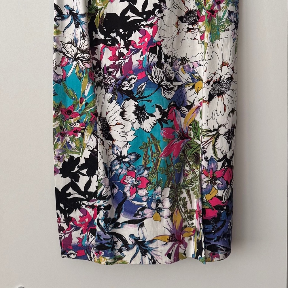 Colorful Floral Dress - Picture 4 of 5